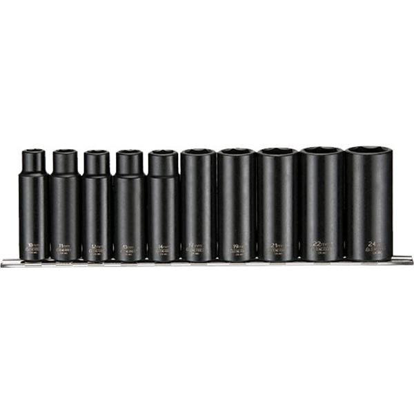 1/2" Drive Deep Impact Socket Set